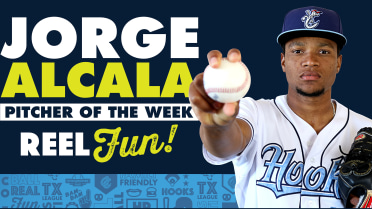 Alcala Named TL Pitcher of the Week