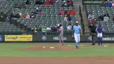 Round Rock's Mendez gets first strikeout