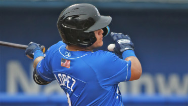 Lopez' Walk-Off Double Caps Largest Comeback In Shuckers' History