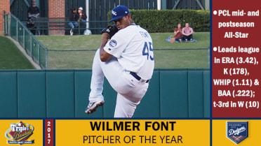 Historic season earns Font Pitcher of the Year