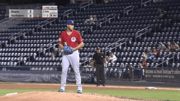 Pearson strikes out the side for Buffalo