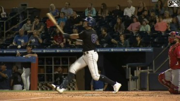 Lowe belts his sixth homer for Durham