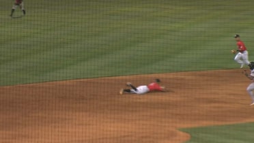 Surum's diving stop for Charleston