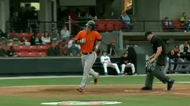 Frederick's Laurino hits solo homer