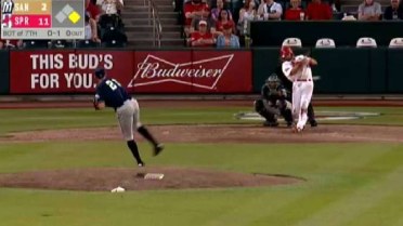 Cardinals' Trosclair collects fifth hit of night