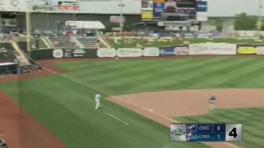 Storm Chasers' Dewees uncorks first Triple-A homer