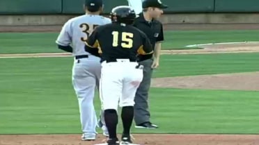 Bees' Fletcher rips RBI double to center