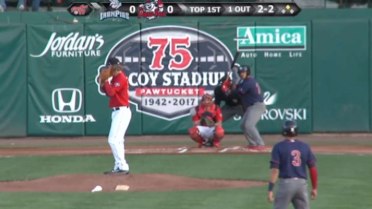 Pawtucket's Henry Owens strikes out ten batters
