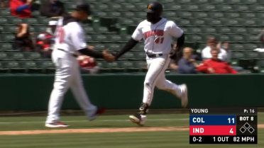 Bucs' Alford homers again for Indianapolis