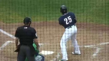 New Hampshire's Kelly plates a pair with a double