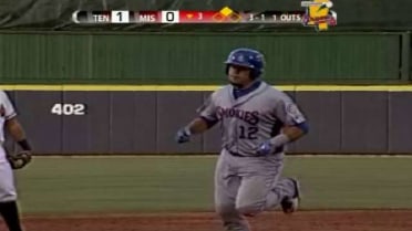 Smokies' Schwarber hits first Double-A homer