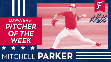 Parker Named Low-A East Pitcher of the Week