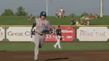 Express' Robinson leads off game with homer