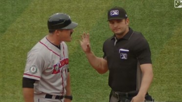 Lansing's Pohl ejected after disputed hit batter