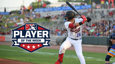Orlando Martinez Named Southern League Player of the Week
