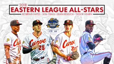 Four Curve players selected for Eastern League All-Star Game