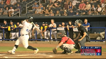 Shuckers belt back-to-back-to-back homers