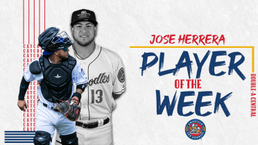 Jose Herrera Earns Double-A Central Weekly Honor