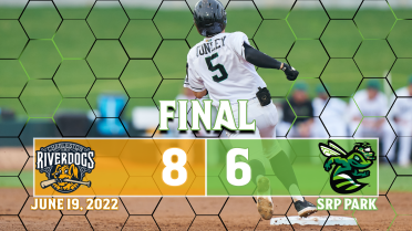 RiverDogs win Back-and-Forth Battle to Earn Series Split