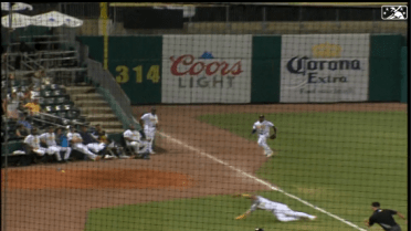 Mead makes sliding play for the Biscuits