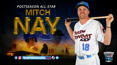 Mitch Nay Named Double-A South Postseason All-Star