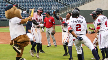 G-Braves Walk Off to Complete Sweep