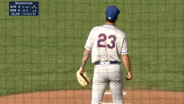 Mets' Oller strikes out 13 batters