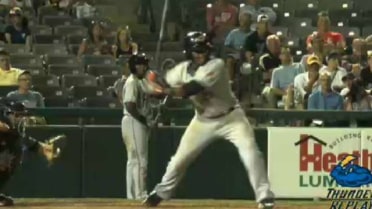 Akron's Myles homers to complete cycle