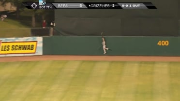 Lund's leaping catch for Salt Lake
