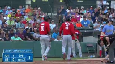Potomac's Mejia mashes two-run homer to right