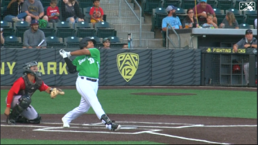 Toribio homers in 4th straight game for Emeralds
