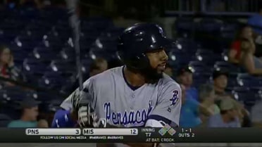 Crook homers to left for Pensacola