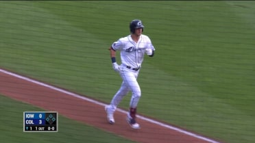 Nolan Jones launches his ninth dinger of the year