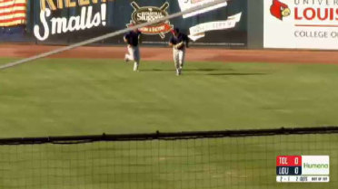 Mud Hens' Rodriguez makes diving catch