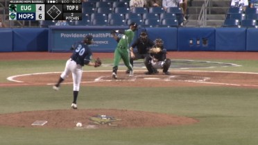 Pomares crushes his fourth homer with Eugene