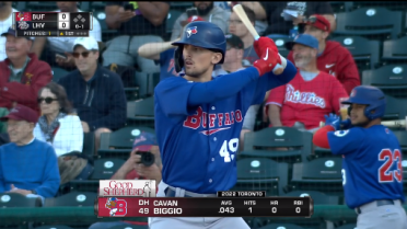 Biggio collects two hits in rehab game with Buffalo