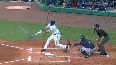 Carrizales hits leadoff homer for Yard Goats
