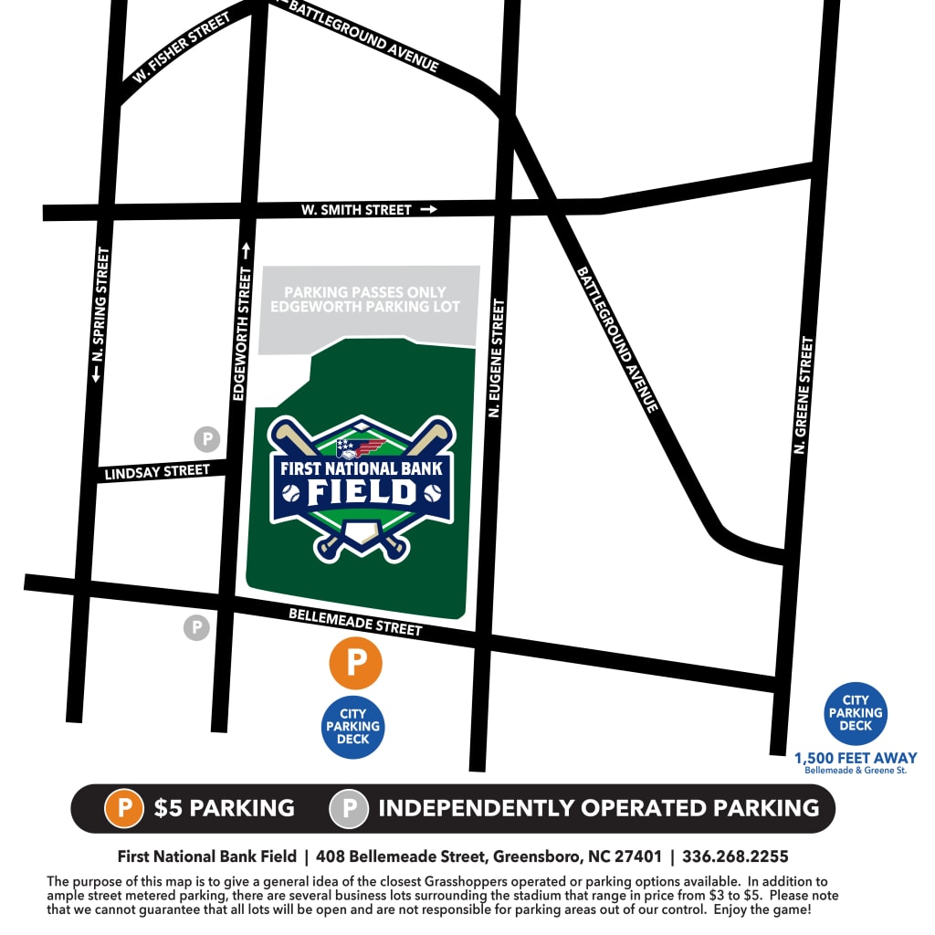 Parking & Directions | Grasshoppers