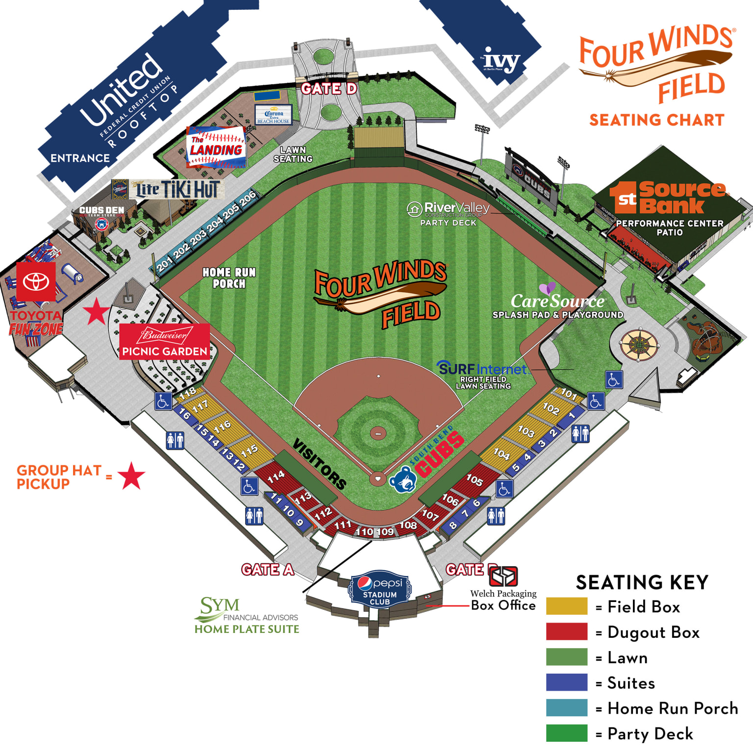 South Bend Cubs Seating Chart Cubs