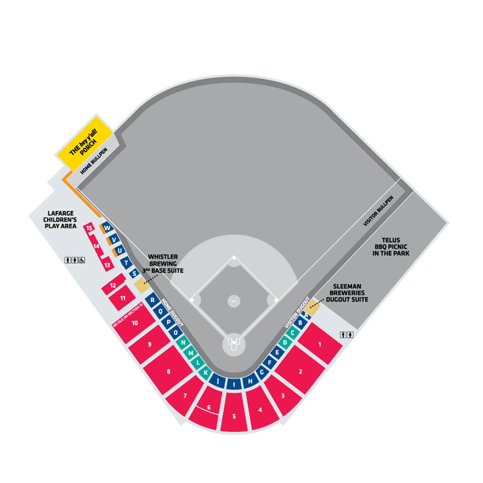 Seating Chart | Canadians