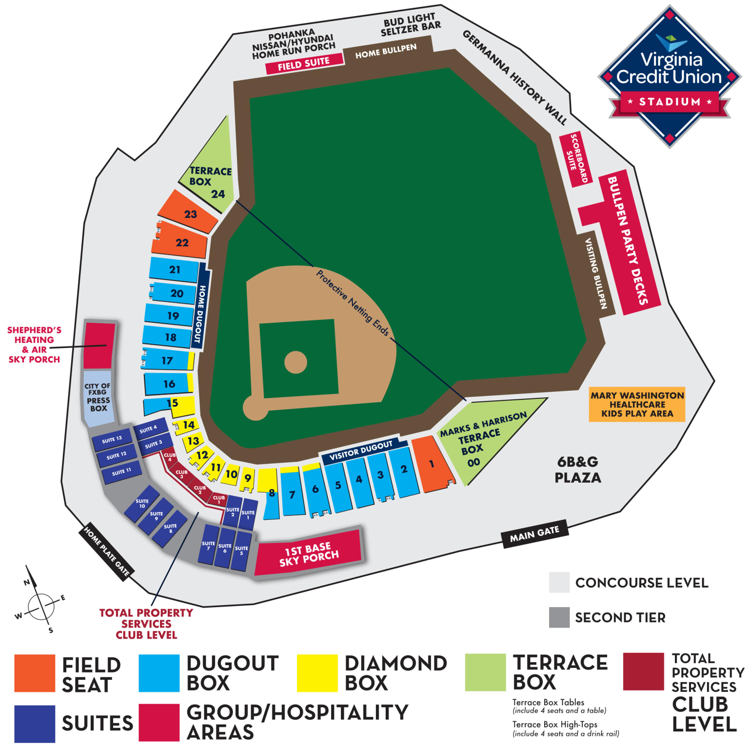 Seating Chart Nationals