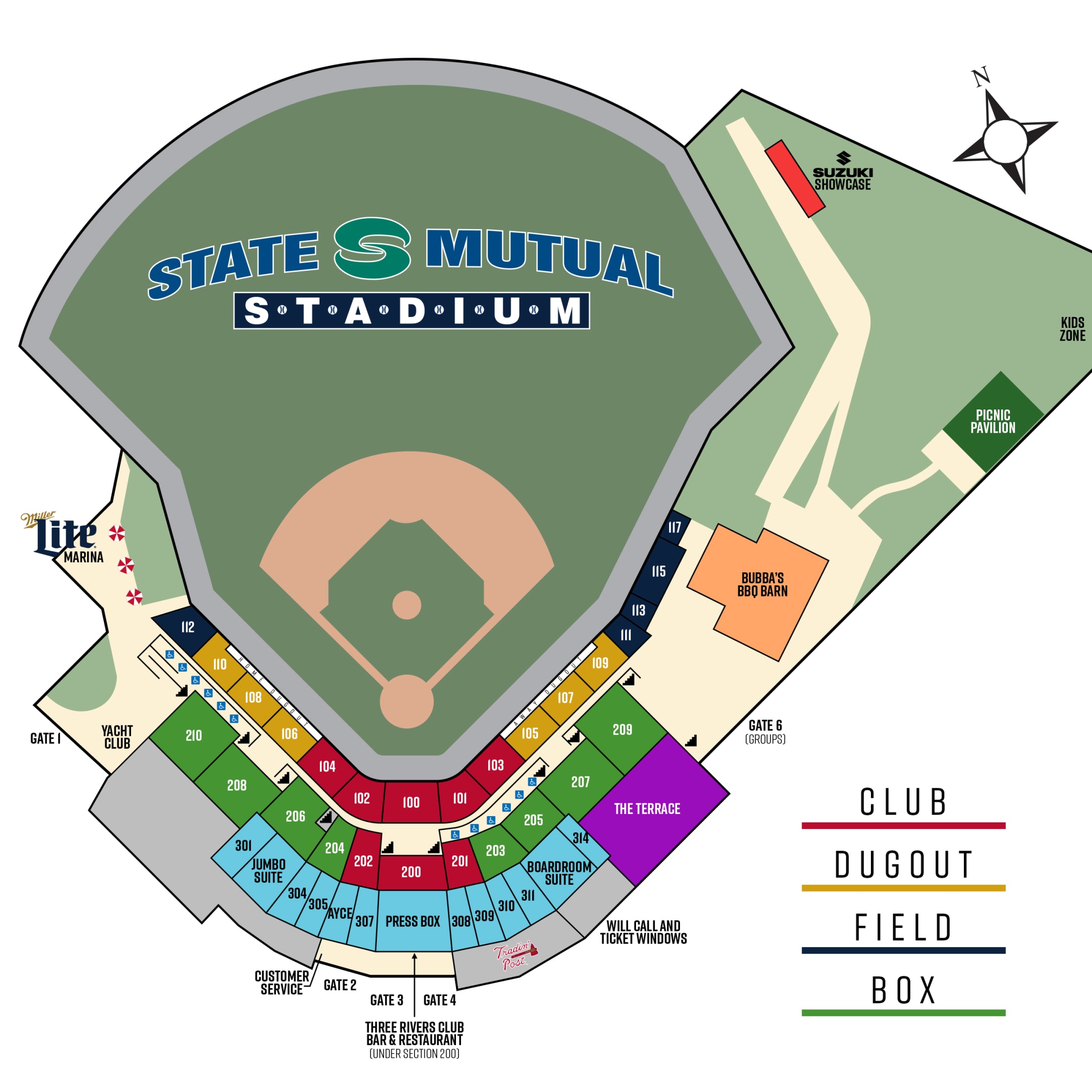 Seating Chart Braves