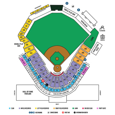 Seating Chart | Bats