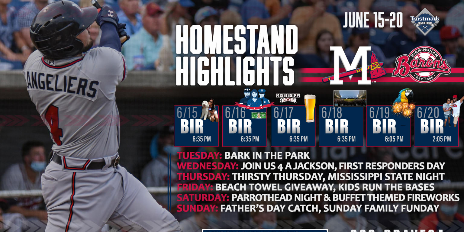 Homestand Highlights: M-Braves return home to face Birmingham