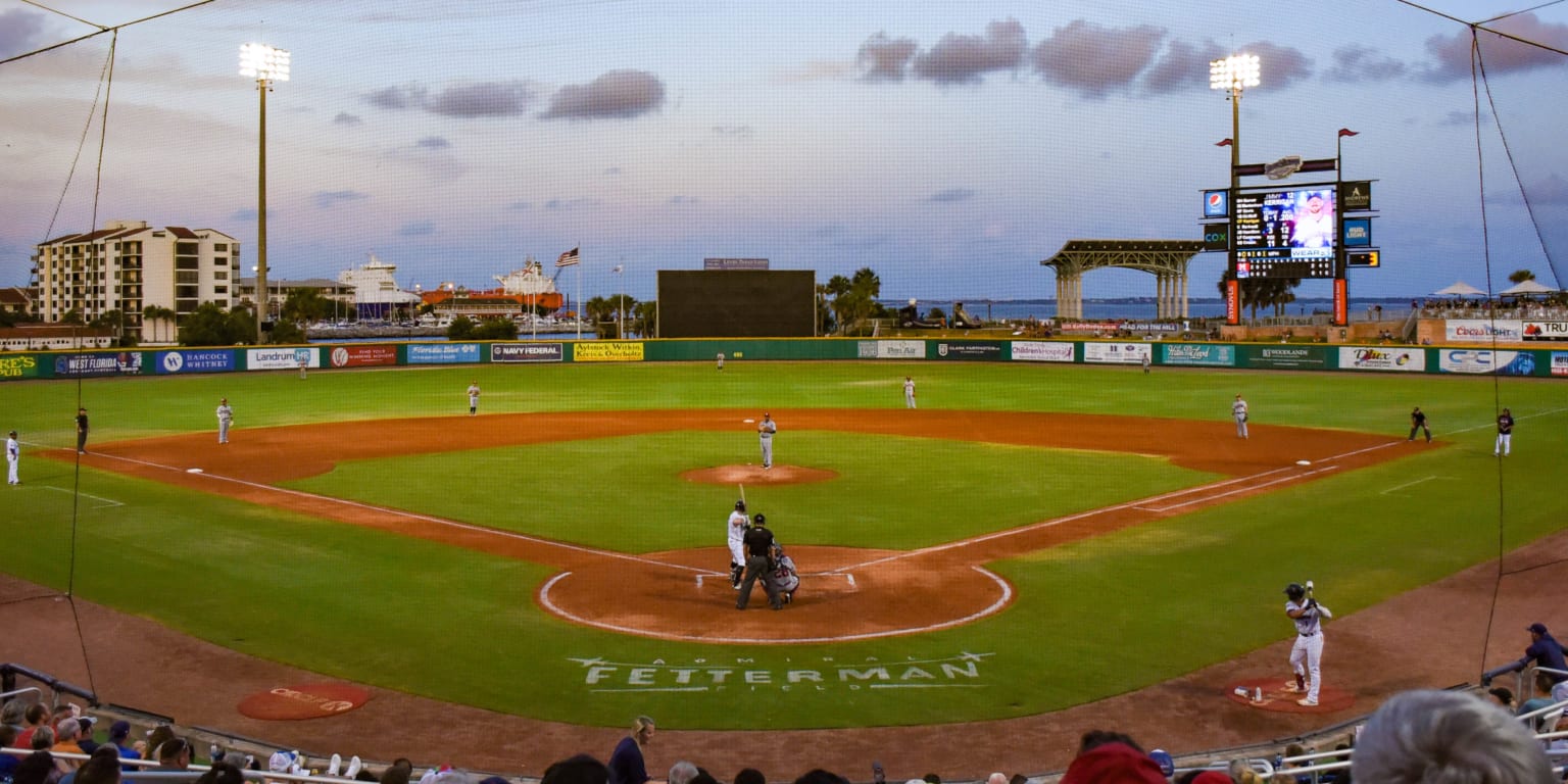 Maritime Park Home of the Pensacola Blue Wahoos Baseball Team :)