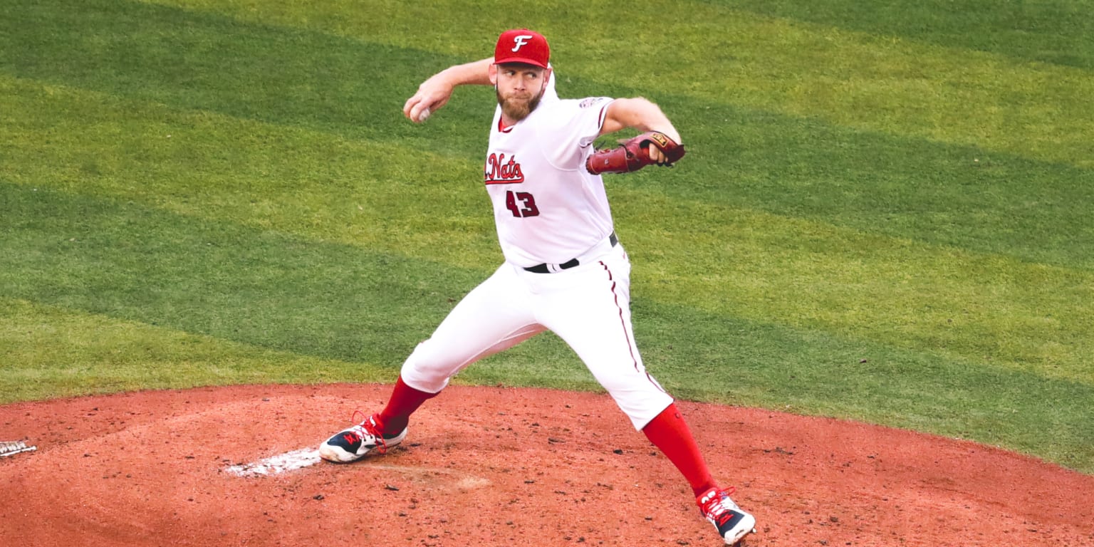 Strasburg Throws Five No Hit Innings FredNats Beat Salem To Split 