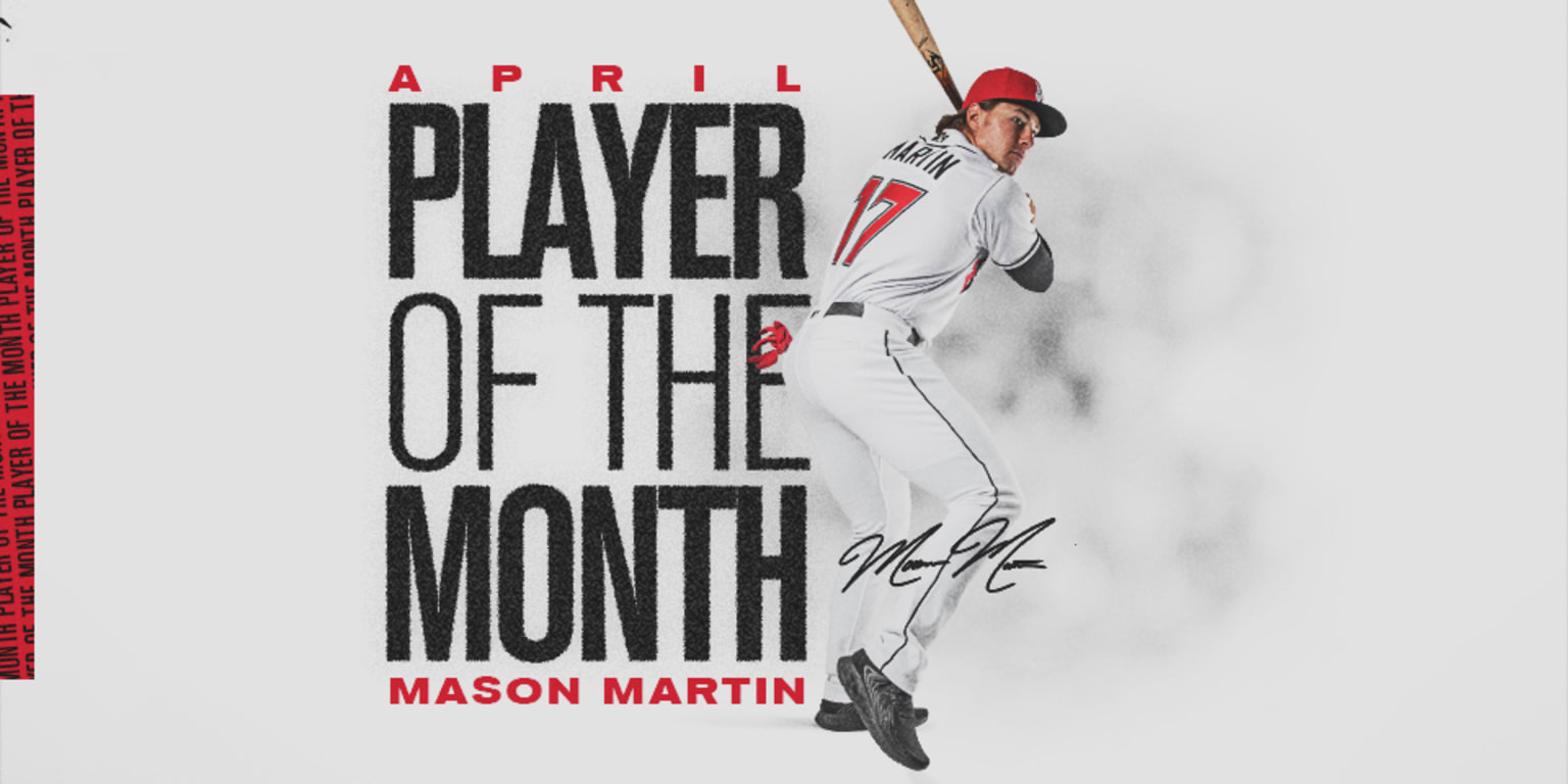 Mason Martin Named Indians April Player of the Month