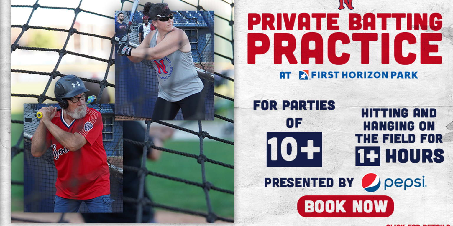 Private Batting Practice Sessions Return to First Horizon Park for