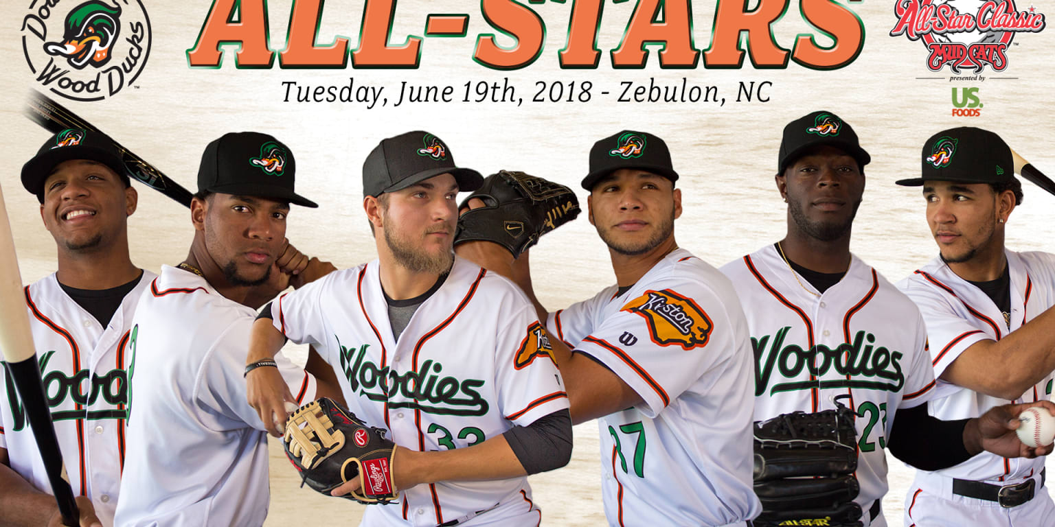 Six Wood Ducks Named to the 2018 Carolina League AllStar Classic