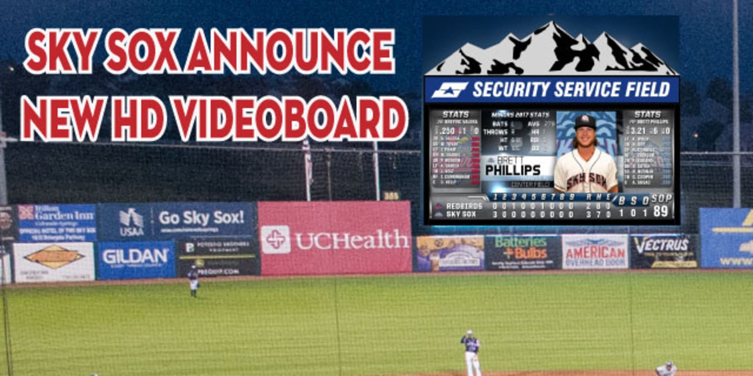 Sky Sox Unveil Detais For New HD Video Board Vibes